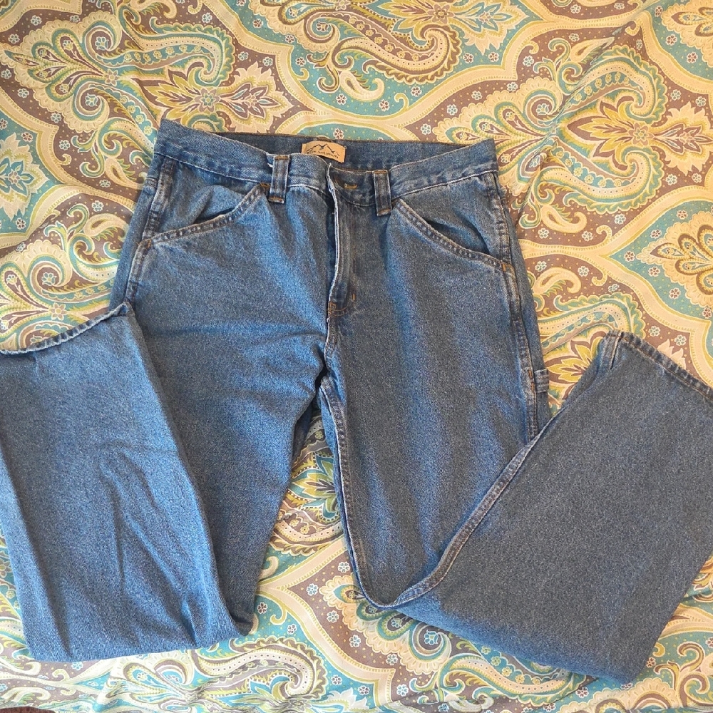 Classic Blue Carpenter Style Jeans